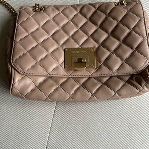 Michael Kors Quilted Leather Sloan Handbag.